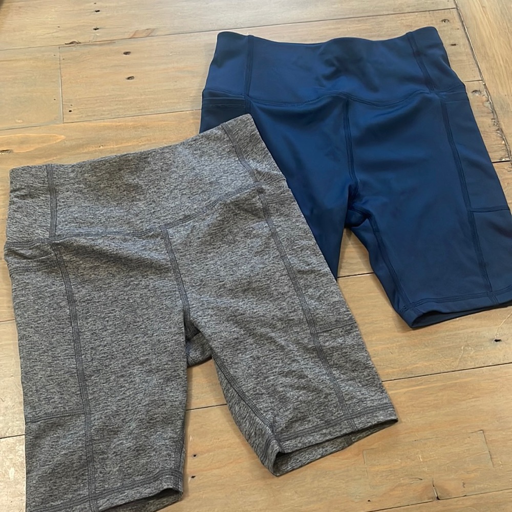 Athletics biker shorts . NEVER WORN